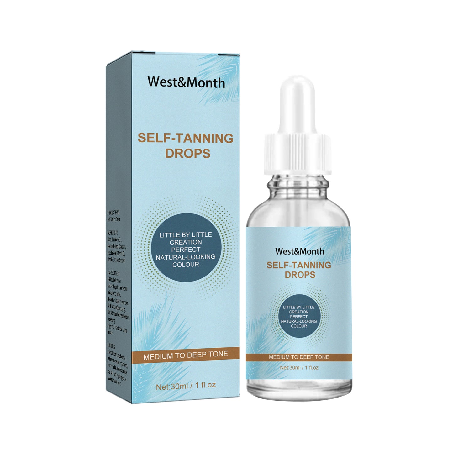 Self-tanning Drops, Outdoor Sunbathing Body Skin Moisturizing Tanning And Black Essence