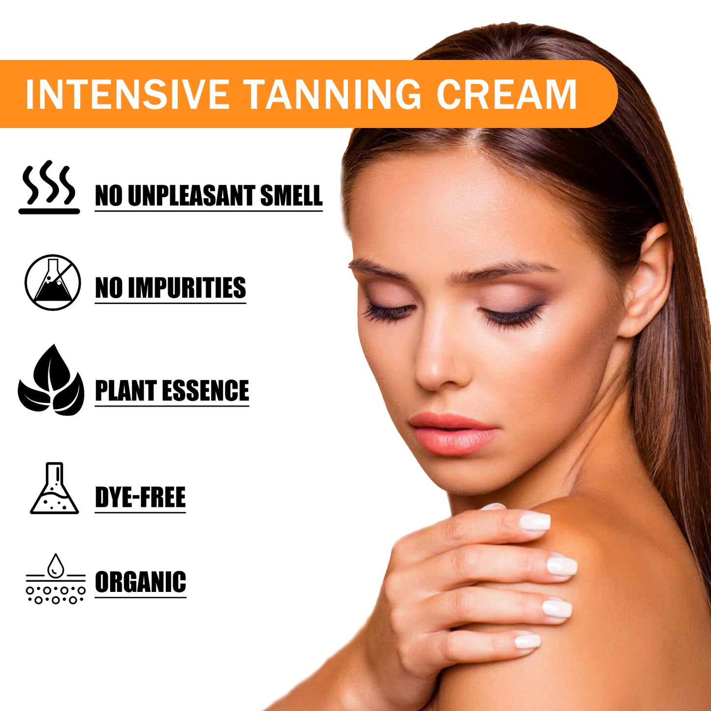 Tanning Cream, Outdoor Beach Tanning Helps Tan Wheat Tan Moisturizes Skin And Helps Tan Skin