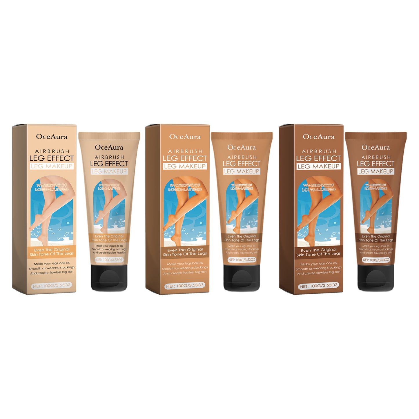 Leg Black Cream, Outdoor Tanning Even Tan Natural Tan Moisturizing Cream