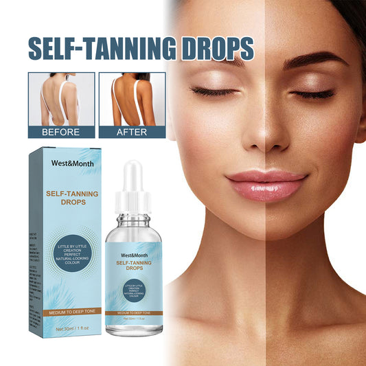 Self-tanning Drops, Outdoor Sunbathing Body Skin Moisturizing Tanning And Black Essence