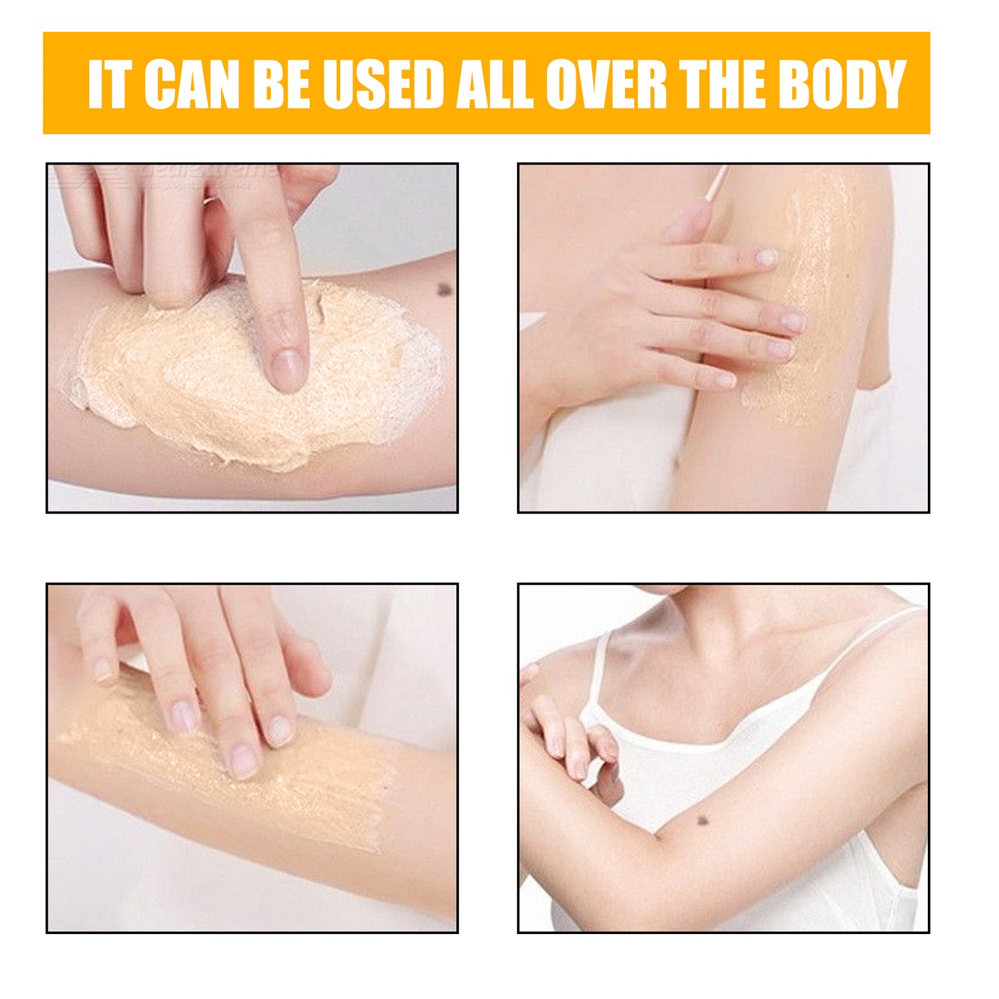Nourishing Body Scrub, Cleansing Exfoliating And Hydrating Whitening Scrub