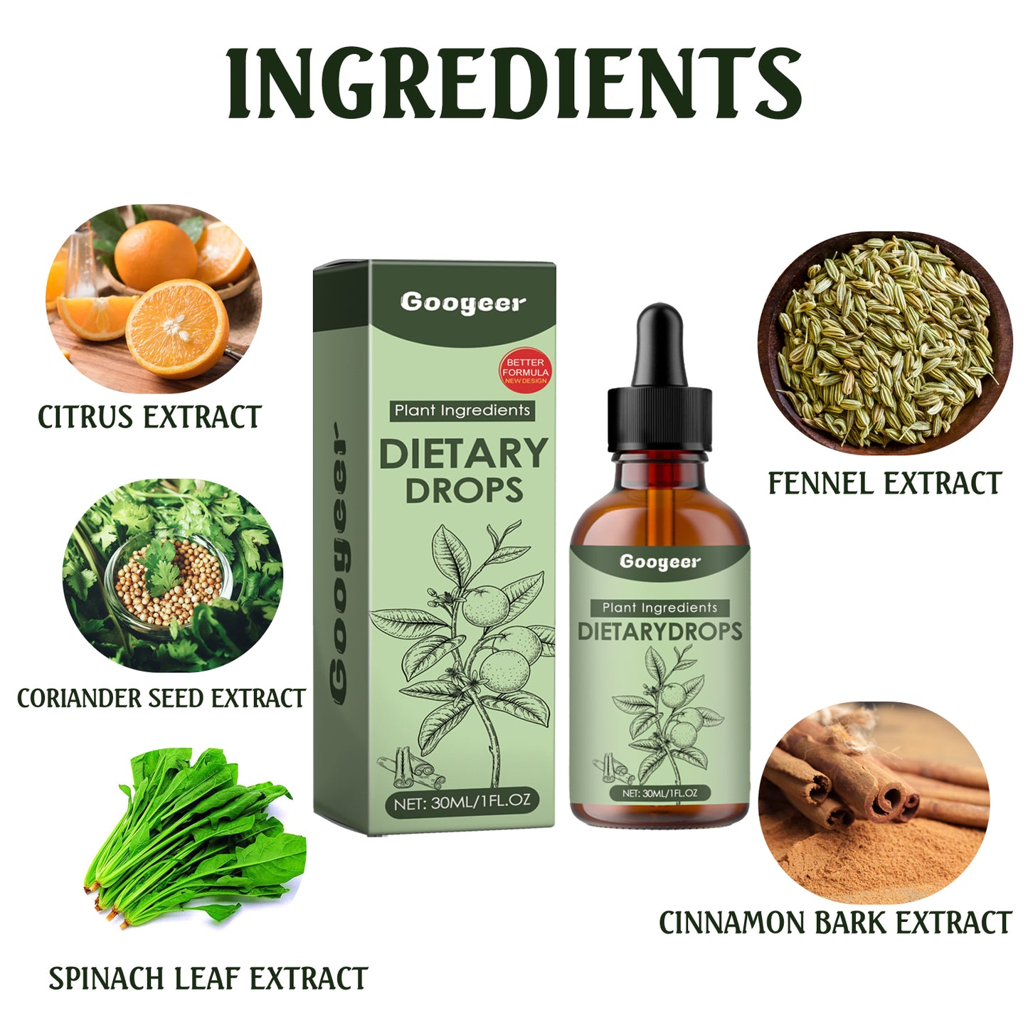 Vitamin Supplements Relieve Body Fatigue, Lower Back Pain, Enhance Vitality And Replenish Energy Oral Drops